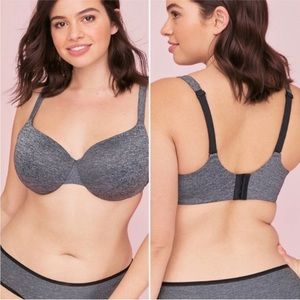 Cacique Back Smoothing Lined Full Coverage Bra